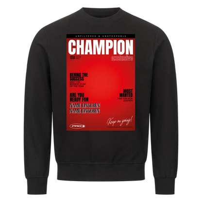 Champion Magazin Cover Style