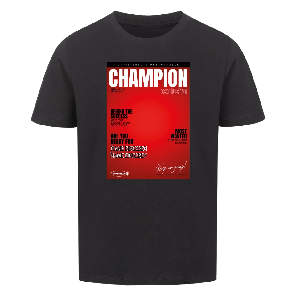 Champion Magazin Cover Style